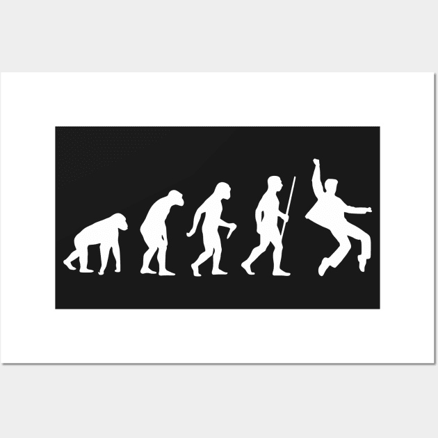 Rock n Roll Evolution Wall Art by Nerd_art